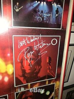 Pink Floyd Live 8 Hand Signed Official Poster + T-shirt + Promo Pass + Ticket