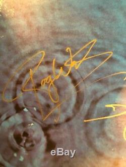 Pink Floyd Meddle LP Originally Autographed By Roger Waters David Gilmour