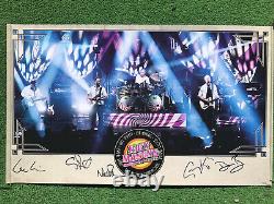 Pink Floyd Nick Mason Saucerful Of Secrets Signed Numbered Autograph Poster EX+