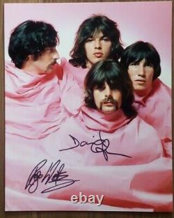 Pink Floyd Original Hand Signed Autographed 8x10 Photo COA