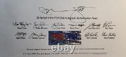 Pink Floyd Psa/dna 4 Band Signed! One Of A Kind! Waters, Gilmour, Mason, Wright