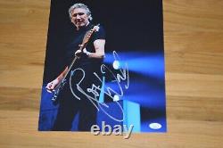 Pink Floyd Roger Waters Autographed 11x14 Color Photo with JSA COA Nice