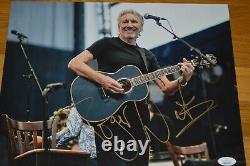 Pink Floyd Roger Waters Autographed 11x14 Color Photo with JSA LOA Nice