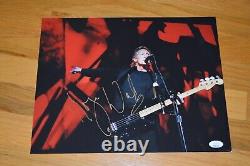 Pink Floyd Roger Waters Autographed 11x14 Color Photo with JSA LOA Nice