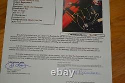 Pink Floyd Roger Waters Autographed 11x14 Color Photo with JSA LOA Nice