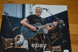Pink Floyd Roger Waters Autographed 11x14 Color Photo with JSA LOA Nice