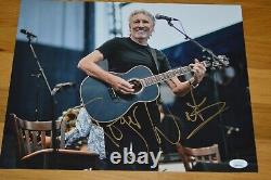 Pink Floyd Roger Waters Autographed 11x14 Color Photo with JSA LOA Nice