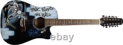 Pink Floyd Roger Waters Autographed 12-String Airbrushed Guitar Custom Display