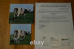 Pink Floyd Roger Waters Autographed Atom Heart Mother CD Booklet with JSA ALOA