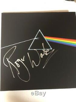 Pink Floyd Roger Waters Autographed Signed Dark Side Album Jsa Coa # Bb28431