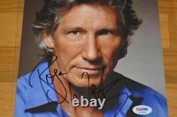 Pink Floyd Roger Waters Color 8x10 Autographed Photo with PSA/DNA Hologram