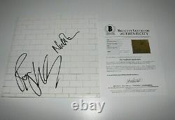 Pink Floyd Roger Waters & Nick Mason Band Signed'the Wall' Album Record Beckett
