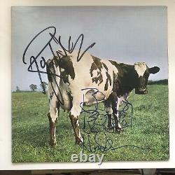 Pink Floyd Roger Waters Nick Mason Signed Atom Heart Mother Lp Epperson COA