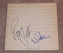 Pink Floyd Roger Waters Nick Mason Signed'the Wall' Record Album Bas Coa Proof