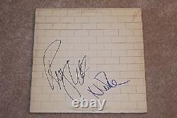 Pink Floyd Roger Waters Nick Mason Signed'the Wall' Record Album Bas Coa Proof