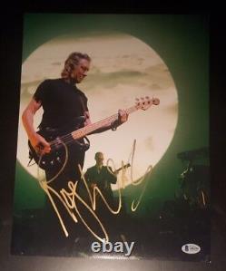 Pink Floyd Roger Waters Signed Autographed 11x14 Photo BECKETT BAS AUTHENTIC