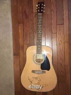 Pink Floyd Roger Waters Signed Autographed Acoustic Guitar With Psa/dna Loa