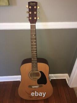 Pink Floyd Roger Waters Signed Autographed Acoustic Guitar With Psa/dna Loa