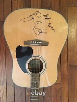 Pink Floyd Roger Waters Signed Autographed Acoustic Guitar With Psa/dna Loa