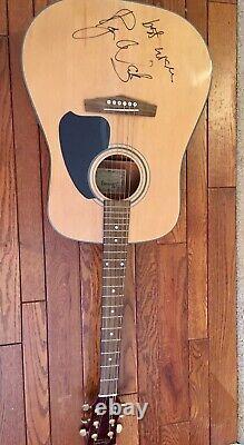 Pink Floyd Roger Waters Signed Autographed Acoustic Guitar With Psa/dna Loa