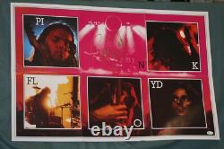Pink Floyd Roger Waters Signed Dark Side Of The Moon Poster JSA COA