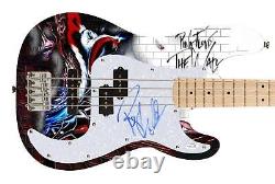 Pink Floyd Roger Waters Signed The Wall Album LP Cd Fender Graphics Bass Guitar