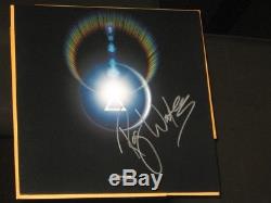 Pink Floyd Roger Waters Signed Tour Book 2007 Dark Side Of The Moon