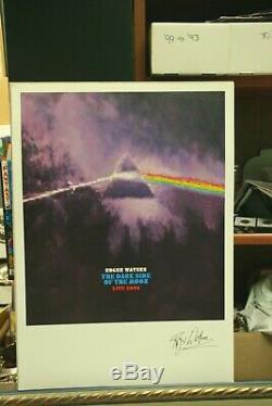 Pink Floyd Roger Waters The Dark Side of the Moon Live 2006 Signed Poster