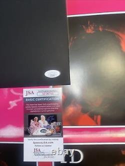 Pink Floyd SIGNED Dark Side Of The Moon Vinyl Reissue Auto Nick Mason JSA COA