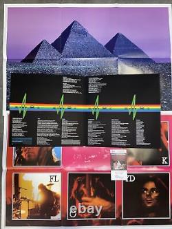 Pink Floyd SIGNED Dark Side Of The Moon Vinyl Reissue Auto Nick Mason JSA COA