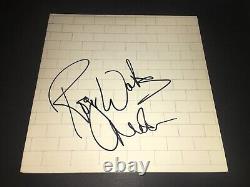 Pink Floyd SIGNED The Wall LP X2 Roger Waters Nick Mason Album Vinyl PROOF