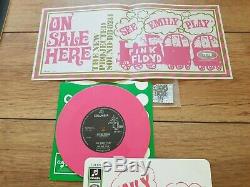 Pink Floyd See Emily Play 7 Rsd Pink Wax Signed Copy By Waters & Mason Mint