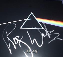 Pink Floyd Signed Album Dark Side Of The Moon Roger Waters+nick Mason Wow! Hot