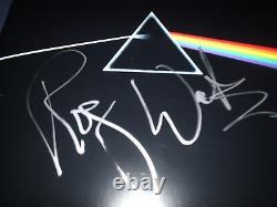 Pink Floyd Signed Album Dark Side Of The Moon Roger Waters+nick Mason Wow! Hot