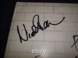 Pink Floyd Signed Album The Wall Roger Waters+ Nick Mason Awesome! Proof! Wow