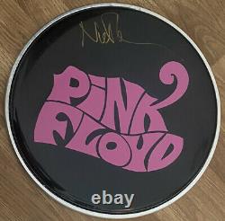 Pink Floyd Signed Autographed Drum Head, Nick Mason