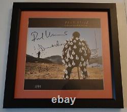 Pink Floyd Signed Delicate Sound of Thunder framed promo flat JSA Letter