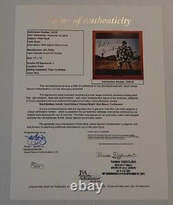 Pink Floyd Signed Delicate Sound of Thunder framed promo flat JSA Letter