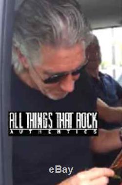 Pink Floyd Signed Guitar David Gilmour Nick Mason Roger Waters Autograph Guitar
