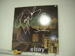 Pink Floyd Signed LP Animals 1977 By 2 Members Gilmour & Waters