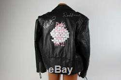 Pink Floyd Signed Leather Band Jacket COA JSA