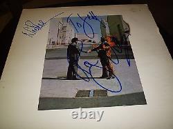 Pink Floyd Signed Lp Wish You Were Here Roger Waters+nick Mason L@@k! Proof