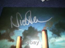 Pink Floyd Signed Nick Mason Record Titled Animals Remastered 180gm Proof Wow