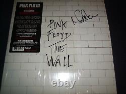 Pink Floyd Signed Nick Mason Record Titled The Wall Remastered 180gm Proof