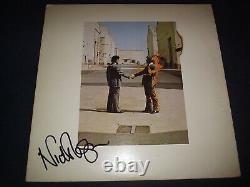 Pink Floyd Signed Nick Mason Record Titled Wish You Were Here Proof! Vintage