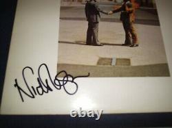 Pink Floyd Signed Nick Mason Record Titled Wish You Were Here Proof! Vintage