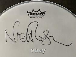 Pink Floyd Signed Record Drum Nick Mason Autographed Drum Waters Gilmour Wright