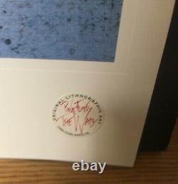 Pink Floyd THE WALL Plate Signed Numbered Litho Print Gerald Scarfe Roger Waters