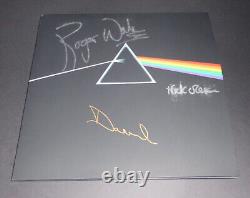 Pink Floyd The Dark Side Of The Moon Signed by Gilmour, Waters & Mason (Vinyl)