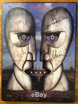 Pink Floyd The Division Bell art sealed poster signed by Gilmour, Mason, Wright